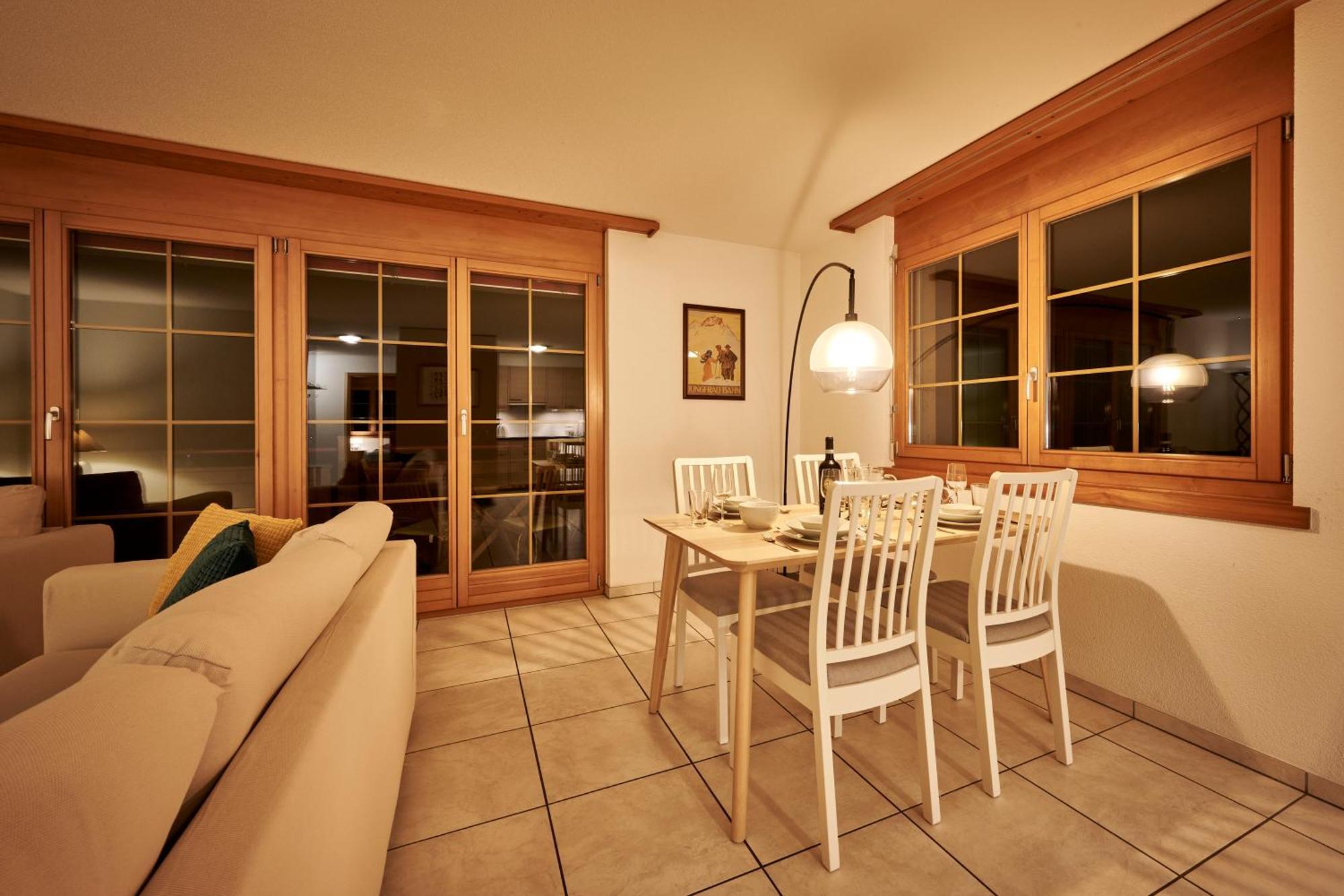 Apartment Mountain View, Luxury, Spacious With Best Views Lauterbrunnen Zewnętrze zdjęcie