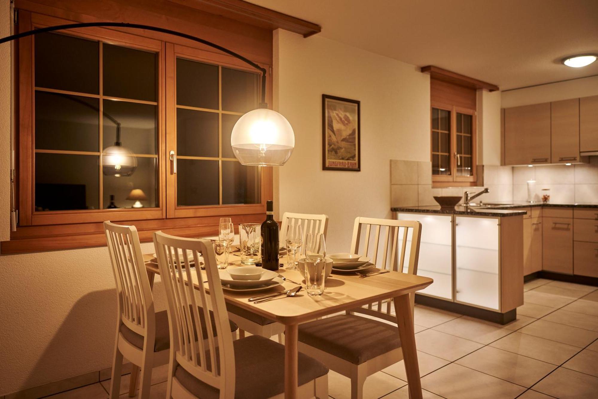 Apartment Mountain View, Luxury, Spacious With Best Views Lauterbrunnen Zewnętrze zdjęcie