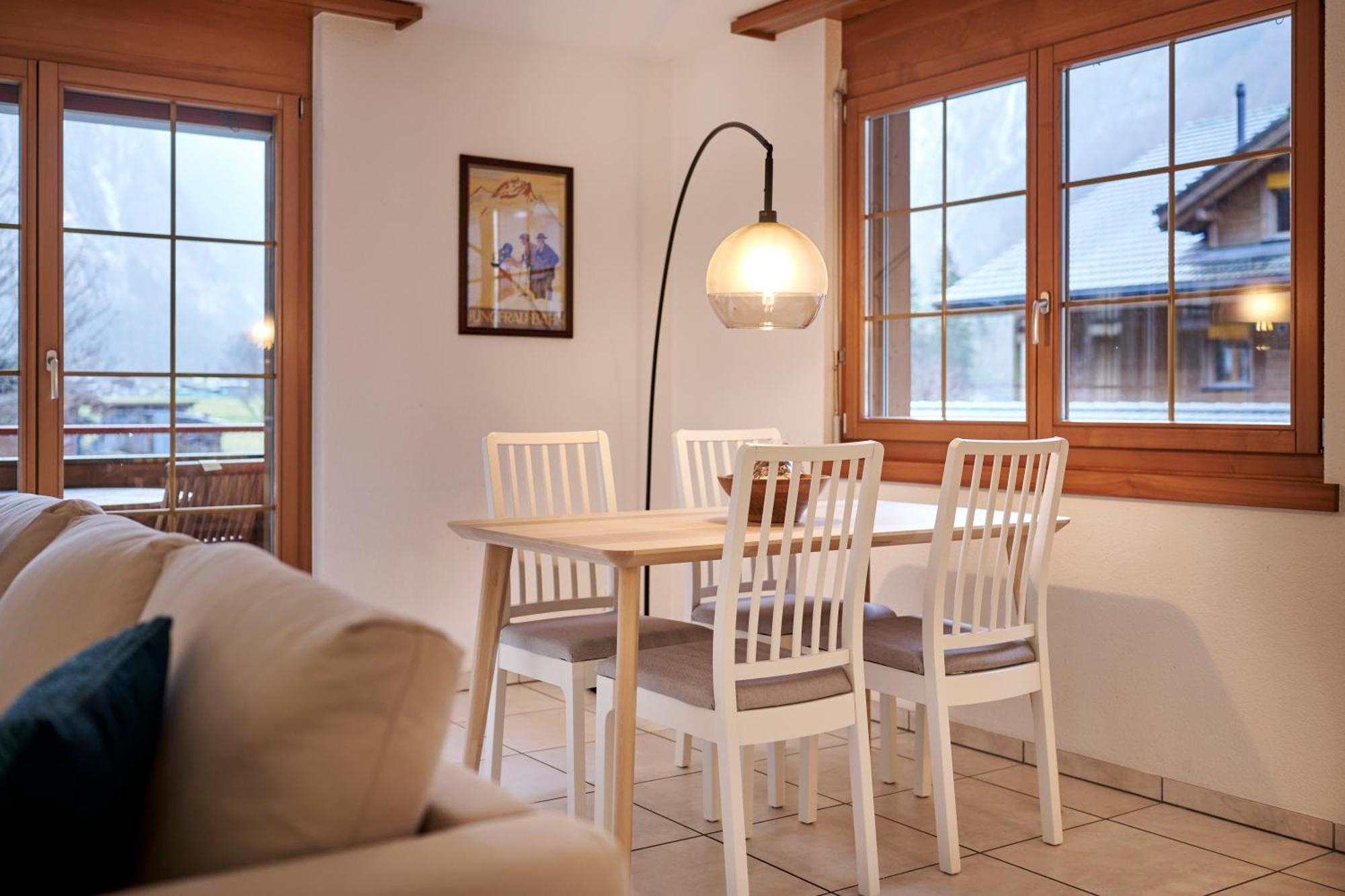 Apartment Mountain View, Luxury, Spacious With Best Views Lauterbrunnen Zewnętrze zdjęcie